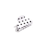 Haarklem White Black Polkadots Small