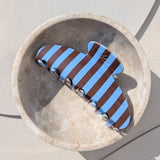 Haarklem XL Stripes Blue & Brown
