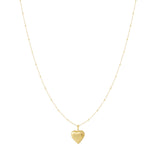 Eternal Heart Pendant Ketting Goudkleurig