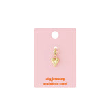 Heart Jewelry Diy Charm Goudkleurig