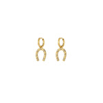 Horseshoe Oorbellen Goudkleurig