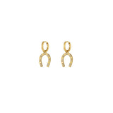 Horseshoe Oorbellen Goudkleurig