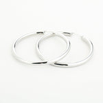 Luxury Hoops Oorbellen Zilverkleurig