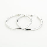 Luxury Hoops Oorbellen Zilverkleurig