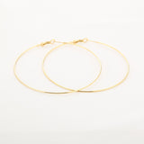Classic Hoops Big Oorbellen Goudkleurig