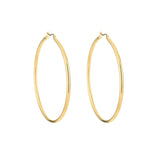 Luxury Shiny Hoops Oorbellen Goudkleurig