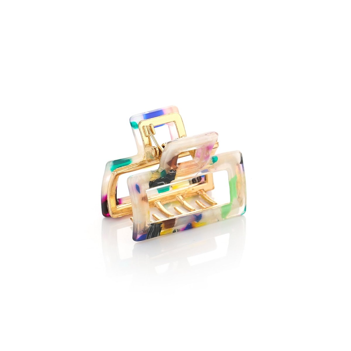 Haarklem Goudkleurig Klein Multicolored Fiesta