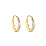 Boho Party Hoops Oorbellen Goudkleurig