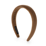 Haarband Velvet Choco Brown