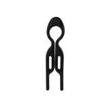 Haarpin Loop Shiny Black