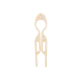 Haarpin Loop Marble Beige