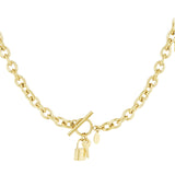 Unlock My Heart Ketting Goudkleurig