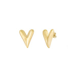 Large Hearts Oorbellen Goudkleurig