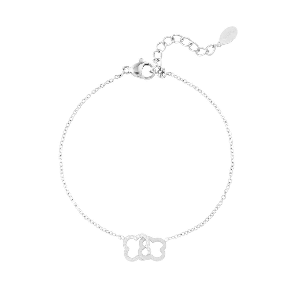 Linked Luck Armband Zilverkleurig