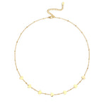 Little Love Chain Ketting Goudkleurig voorkant - Mae Lilly