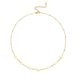 Little Love Chain Ketting Goudkleurig voorkant - Mae Lilly