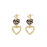 Love Affair Oorbellen Leopard Goudkleurig