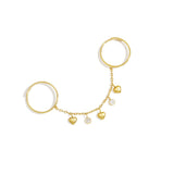 Love Drops Ring Set Goudkleurig