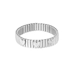 Love Link Hearts Armband Zilverkleurig