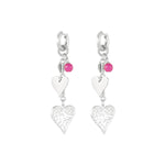 Love Signature Oorbellen Zilverkleurig