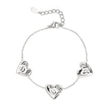 Lovers Silver Armband Zilverkleurig