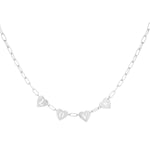 Loving Link Ketting Zilverkleurig