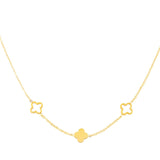 Lucky Bloom Ketting Goudkleurig