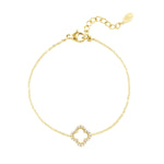 Lucky Diamond Armband Goudkleurig