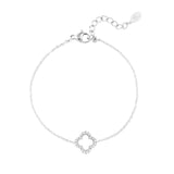 Lucky Diamond Armband Zilverkleurig