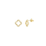 Lucky Diamond Oorbellen Goudkleurig