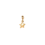 Lucky Star Diy Charm Goudkleurig