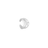 Luna Pearl Ear Cuff Zilverkleurig