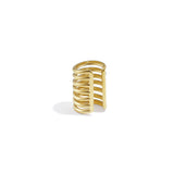 Luna Layered Ear Cuff Goudkleurig