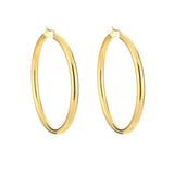Luxury Hoops Oorbellen Goudkleurig