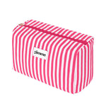 Make - up Bag Small Stripes Fuchsia Pink