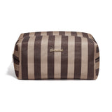 Make-up Tas Bold Chocolate Stripe