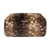 Make-up Tas Deer Print Fluffy