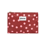 Make-up Tas Red Pink Polka Dots