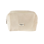 Make-up Tas Waffle Crème voorkant - Mae Lilly