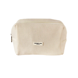 Make-up Tas Waffle Crème voorkant - Mae Lilly