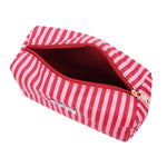 Make - up Bag Small Stripes Pink Red