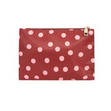 Make-up Tas Red Pink Polka Dots