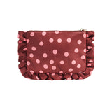 Make-up Tas Red Polka Dots & Ruches
