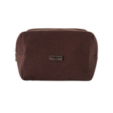 Make-up Tas Waffle Chocolate voorkant - Mae Lilly
