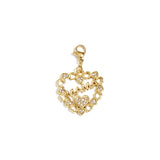 Mama Heart Bedel Goudkleurig