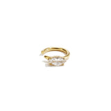 Marquise Crystal Ear Cuff Goudkleurig