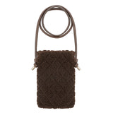 On-the-go Phone Bag Dark Brown