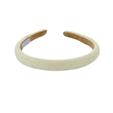 Hair band Raffia Summer Small Off-white