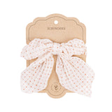 Organic Squares Scrunchie