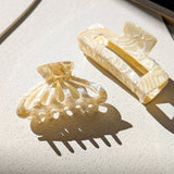 Haarklem Luxury Marble Beige & White